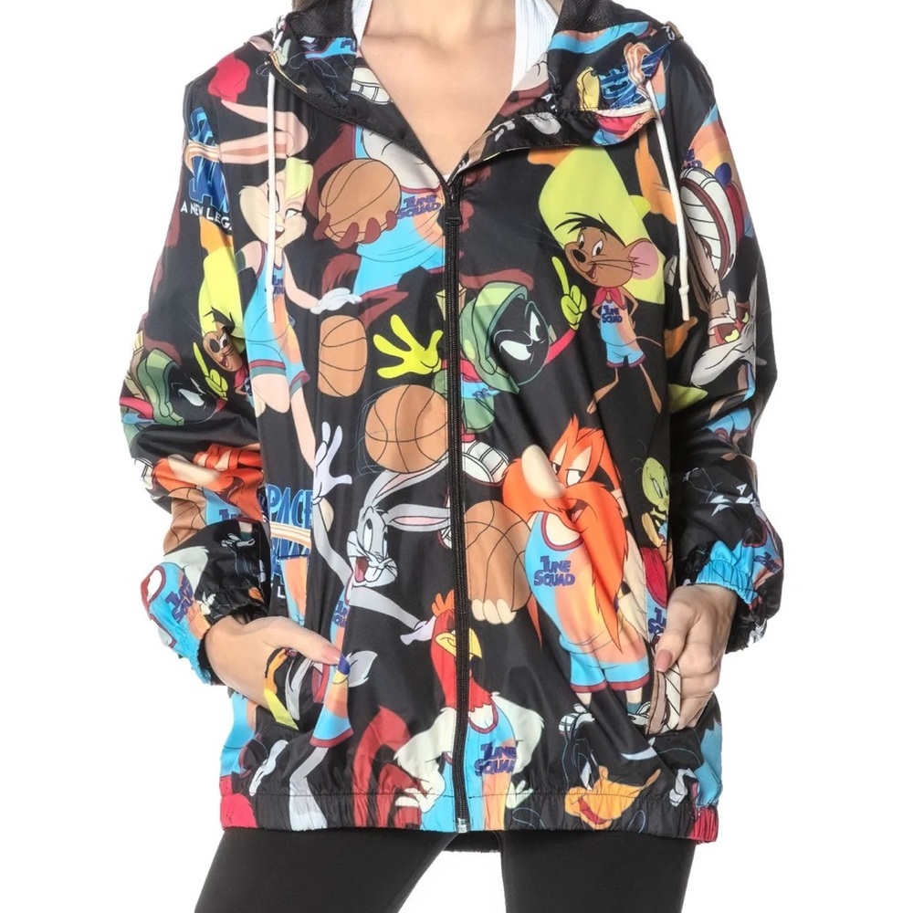 Members only x looney tunes windbreaker